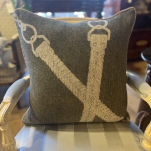 Equestrian Pillow Loden Olive