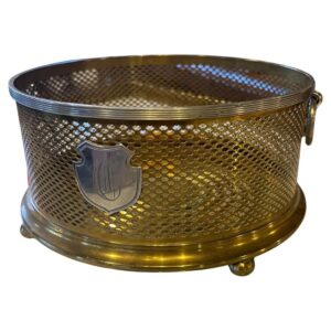 Pairpoint Corp. New Bedord, Mass Large Champagne Coaster