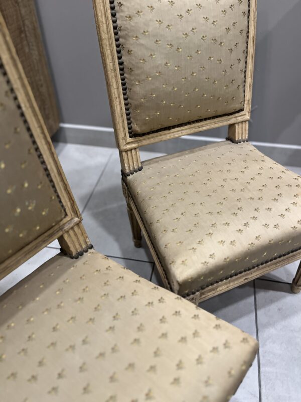 19th Century Pair Louis XVI Style Children's Chairs - Image 2