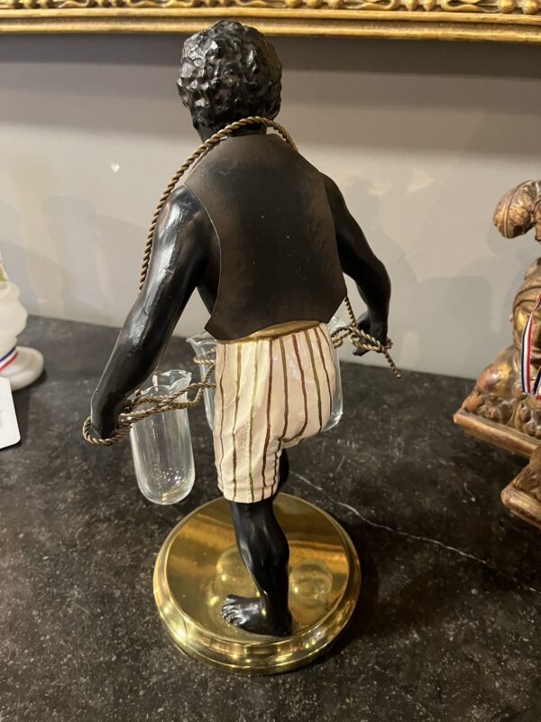 20th Century Blackamoor Bronze Figure - Image 3