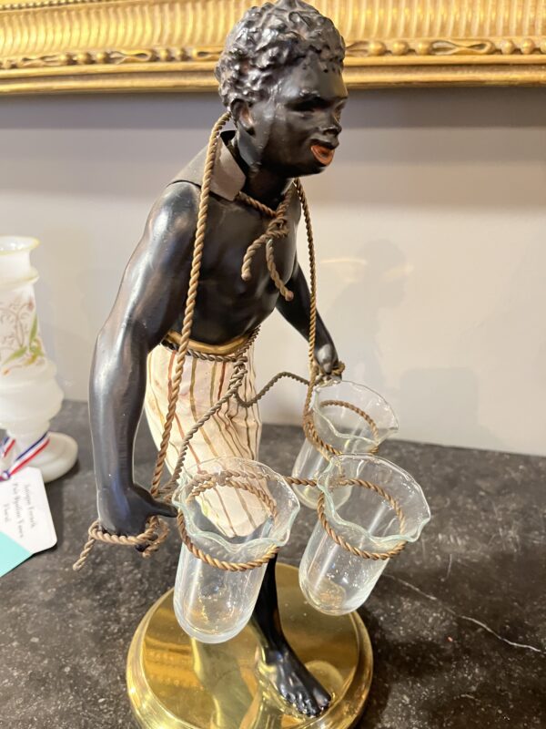20th Century Blackamoor Bronze Figure - Image 4