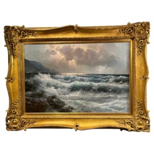 20th Century Sea Scape (1911-1995) By Alexander Dzigurski