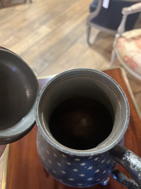 Vintage Dutch Black & Gold Tole Tea or Coffee Urn - Image 6